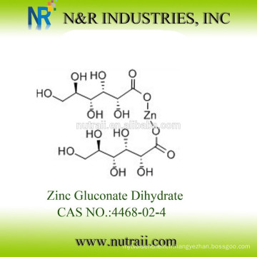 Gluconate de zinc Dihydraté 4468-02-4